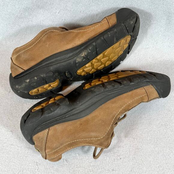 Keen Portsmouth II Mens Casual Brown Leather Shoes Size 8 Hiking - Picture 6 of 12